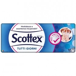 SCOTTEX FAZZOLETTI 10 PEZZI